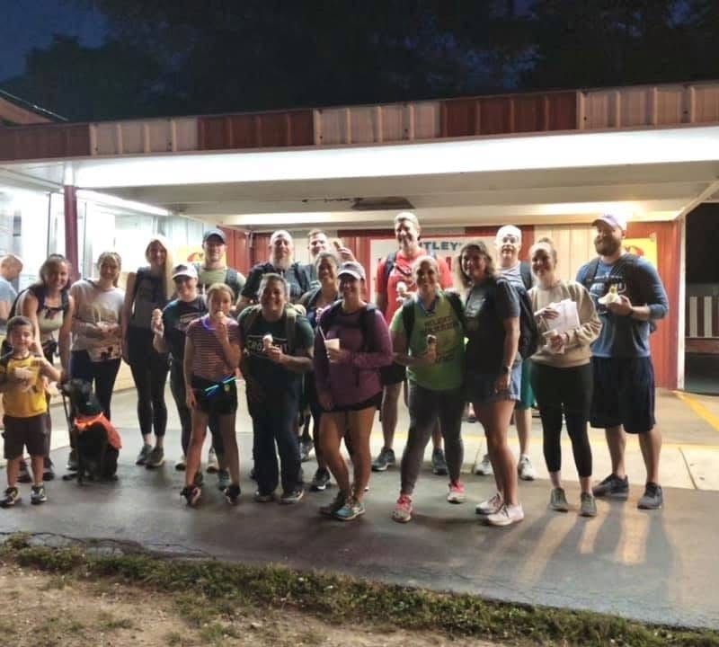 CFH Ruck Club members on a themed ruck